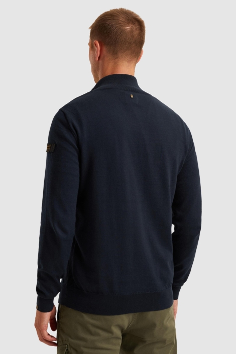 PME legend half zip collar cotton